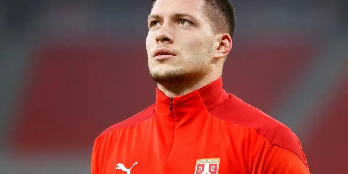 Arsenal are reportedly showing an interest in a potential transfer deal for Real Madrid striker Luka Jovic