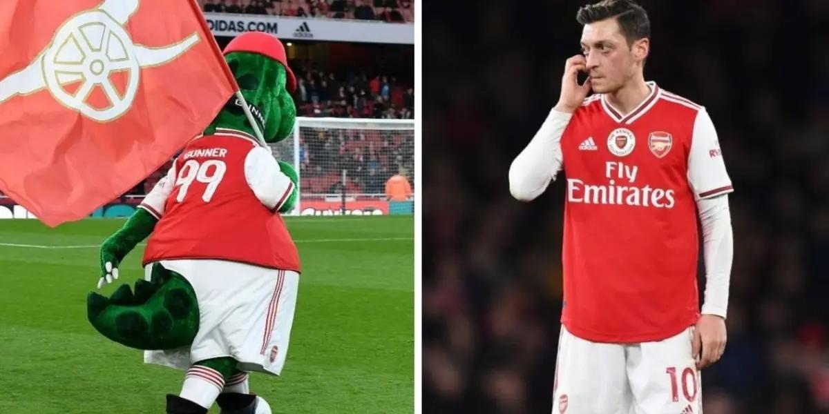 Arsenal had decided to kick Gunnersaurus out and the fans wanted him back yes or yes