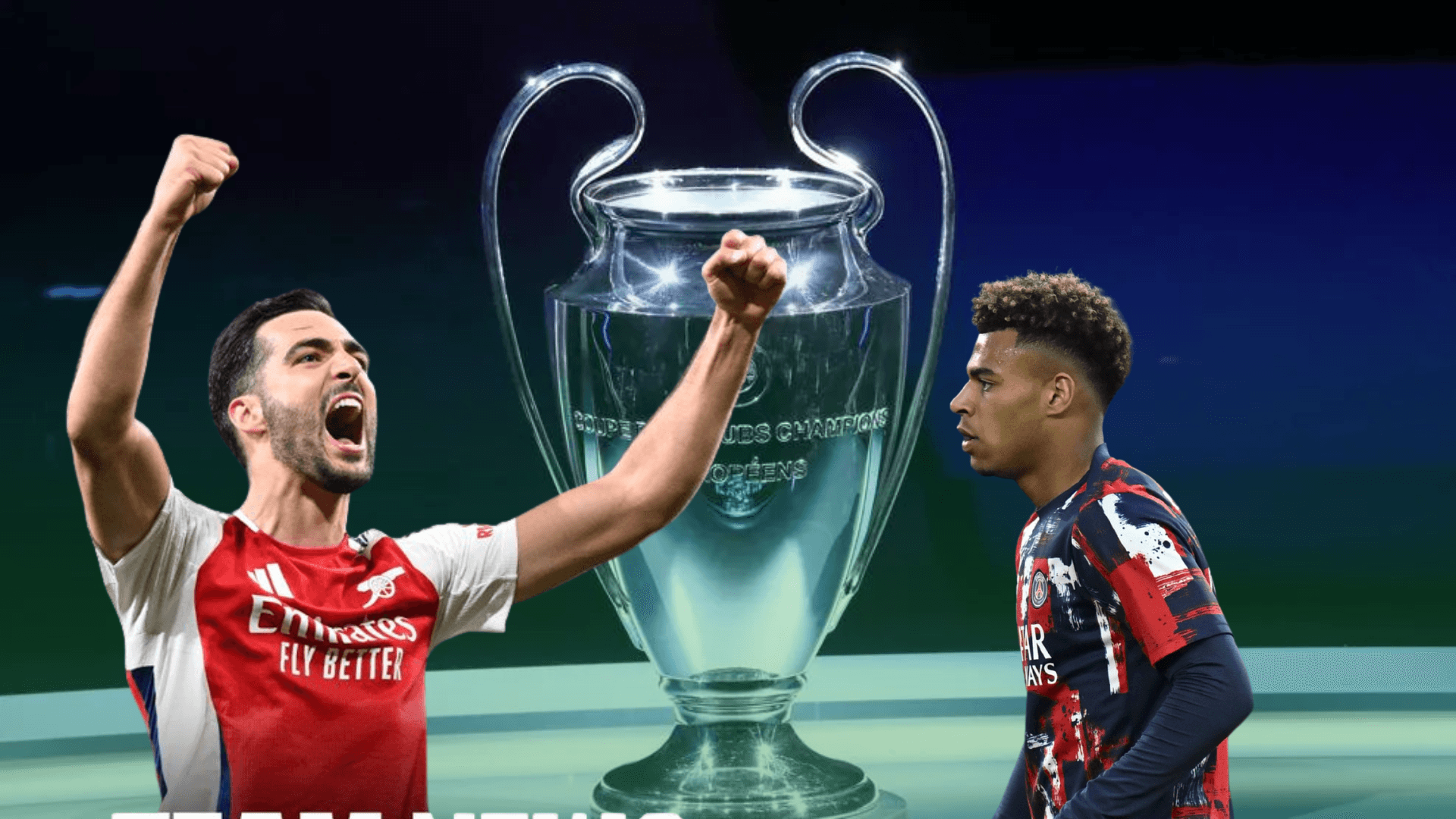 Arsenal hosts PSG on April 29, 2025, at 1:00 PM CMT in the Champions League semifinal first leg.