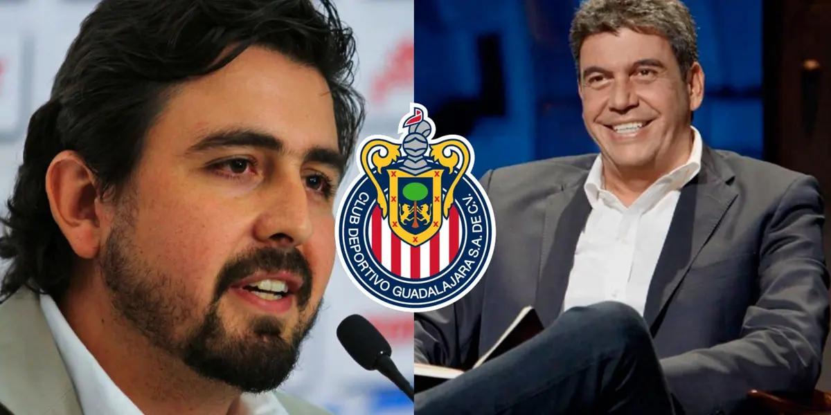 Arturo Elías Ayub would be one of the interested parties in buying Chivas, Amaury Vergara asks for 1.2 billion pesos.