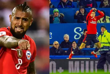 Arturo Vidal is known only for the parties and for the times he criticized someone like Garnacho, look at the Chilean's karma