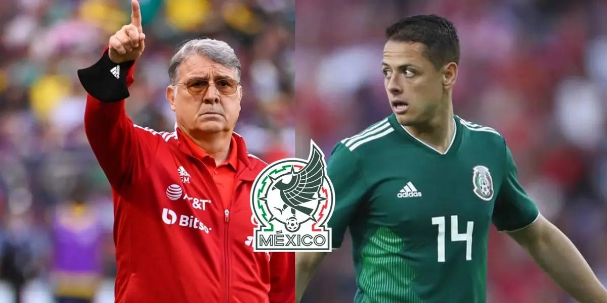 As a prize going to Qatar, he sold out despite claiming to be Mexico's best striker