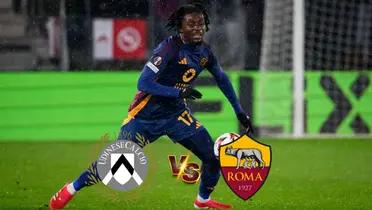 AS Roma's starting lineup @ASRomaEN