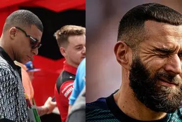 As soon as Benzema left Real Madrid, Kylian Mbappe was seen in Spain watching the F1.