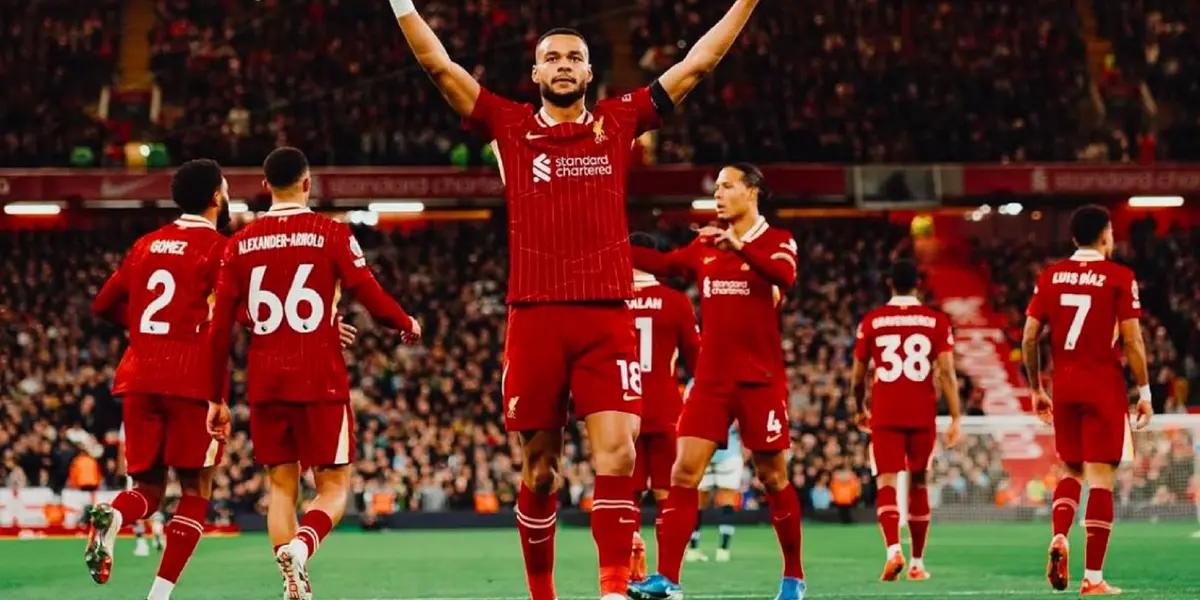 As the first half drew to a close, the Dutch striker popped up to score a world-class goal.