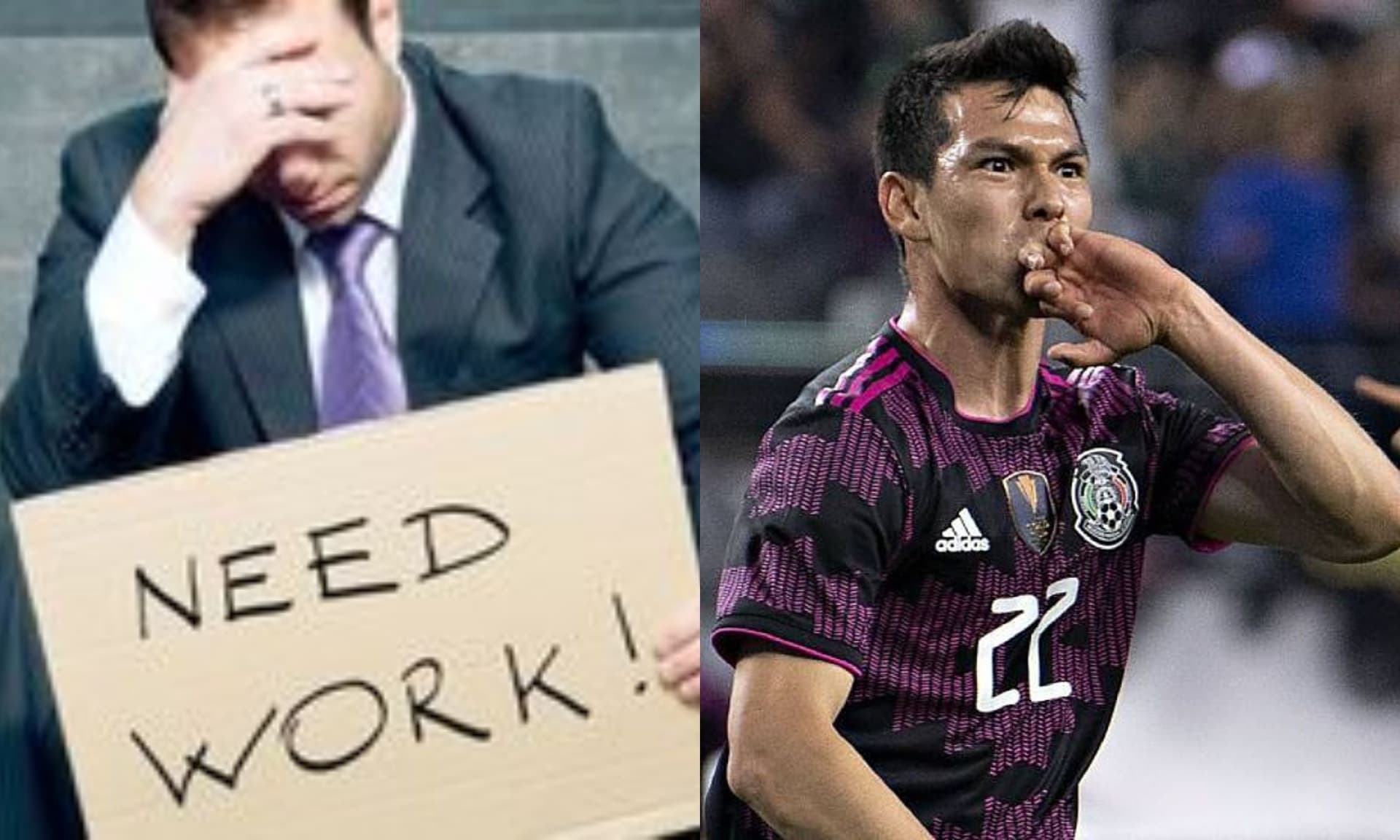 At his best he had Hirving Lozano on the bench because he was considered better