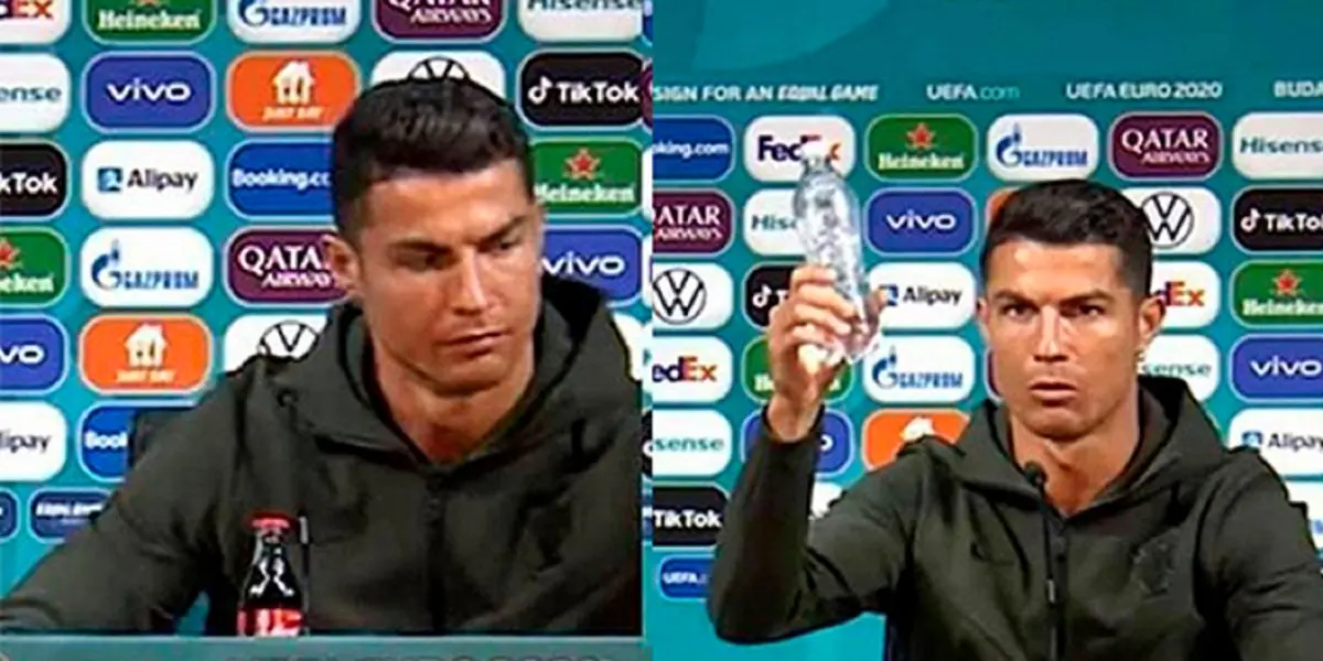 Cristiano Ronaldo doesn’t want to know anything about soda