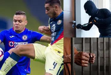 At the time he faced the Cruz Azul team, his conditions were not good enough. Now he is under arrest for robbing houses.
