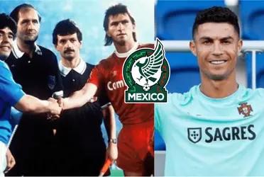 At the time he played against Diego Armando Maradona, he was one of the stars, now he has the same business as Cristiano Ronaldo.