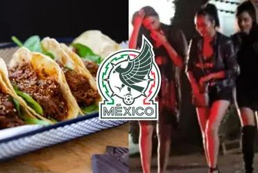 At the time it cost him his place in Mexico's national team, all because he went out partying with women, now selling tacos is his new profession.