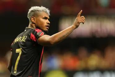 Atlanta United's technical director did not reveal the reasons for his decision, but the Venezuelan striker's presence in Saturday's match against the New England Revolution is a question mark.