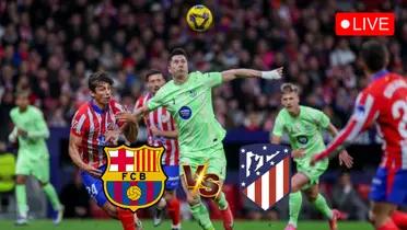 Atlético de Madrid and Barcelona Battle for Copa del Rey Supremacy / X