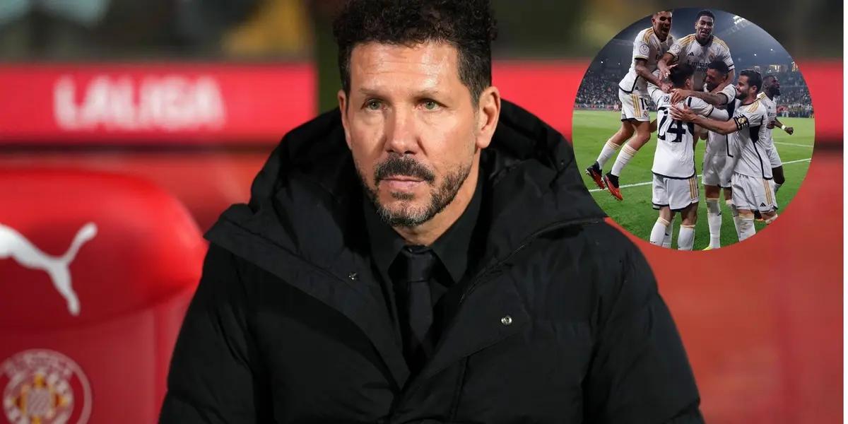 Atletico de Madrid's coach made some strong statements before the game