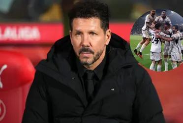 Atletico de Madrid's coach made some strong statements before the game