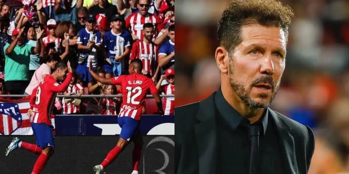 Atlético kept the three points after beating Real in their stadium