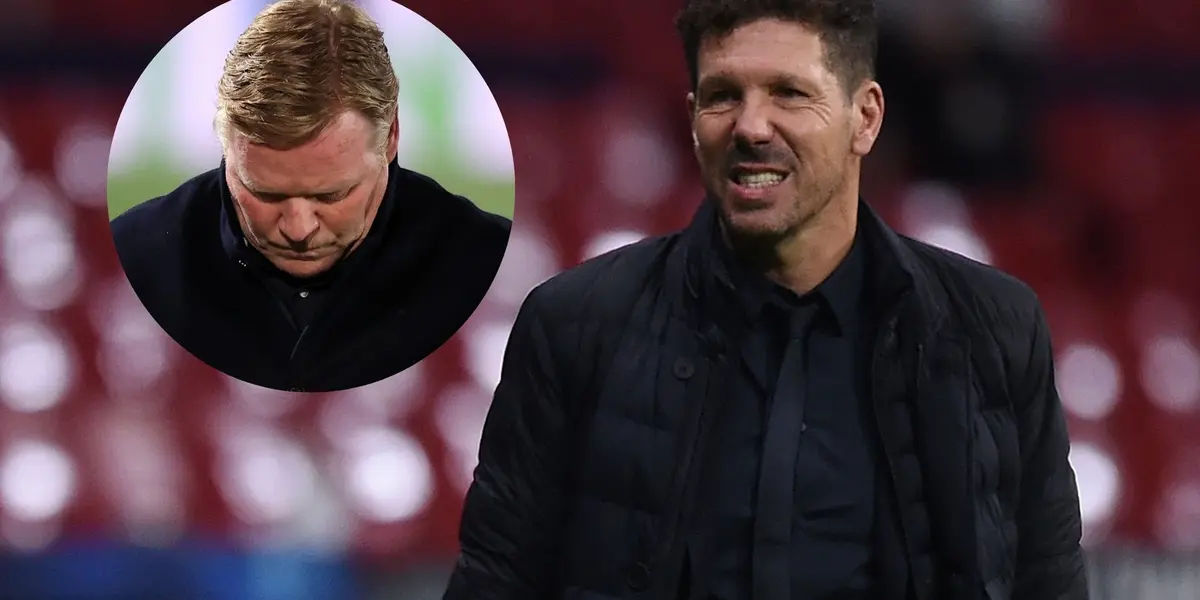 Atletico Madrid manager Diego Simeone has attacked FC Barcelona and said that the departure of Lionel Messi is not enough reason for the club's poor form.
 