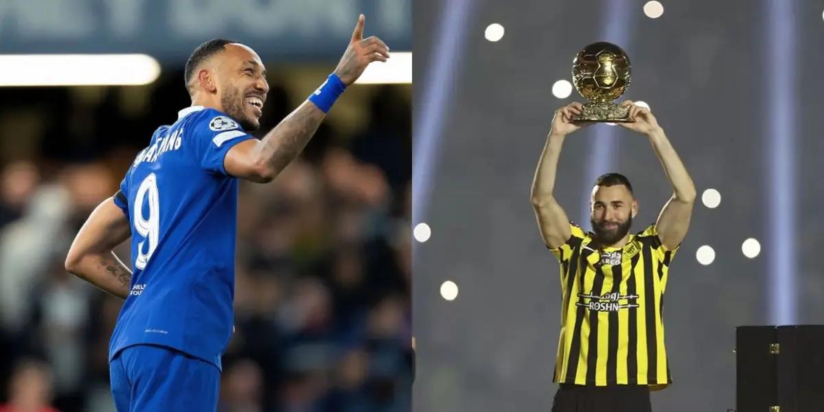 Aubameyang's lesson to Karim Benzema that has surprised everyone