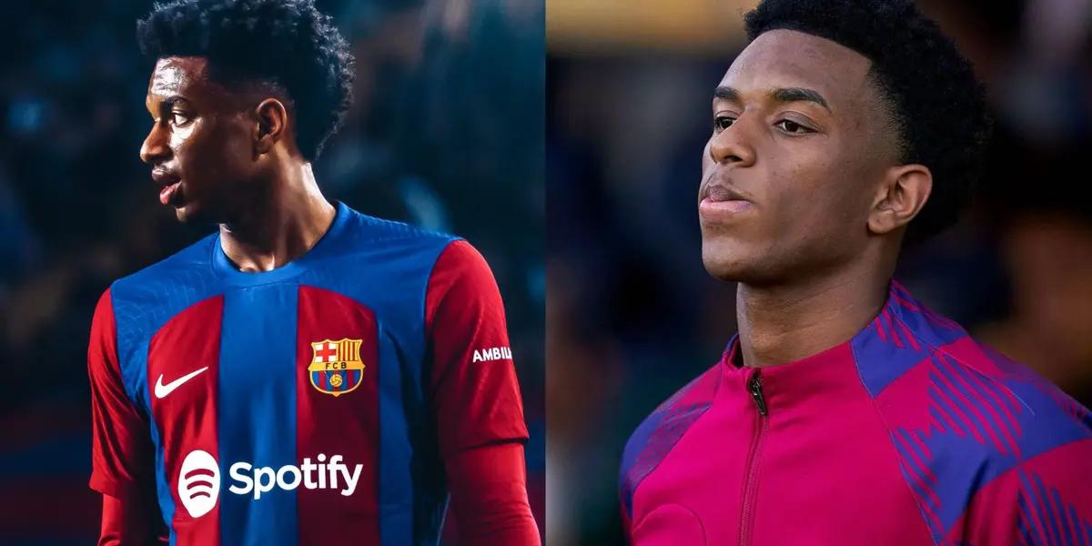 Balde could be out for the rest of the season but Barca have yet to confirm how long he is out for.