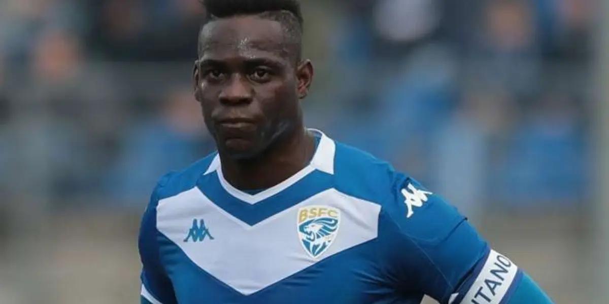 Balotelli did another of his crazy things but this time the results were different and the fans got angry.