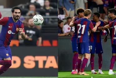 Barcelona 1-0 Cadiz; This was Pedri's goal with Gundogan's first assist