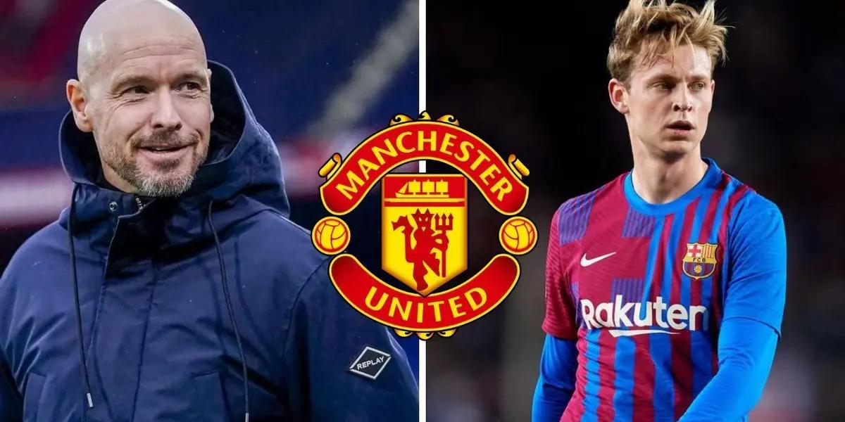 Barcelona and Manchester United are still unable to agree on a deal for Frenkie de Jong, or so at least claims 'The Telegraph'.