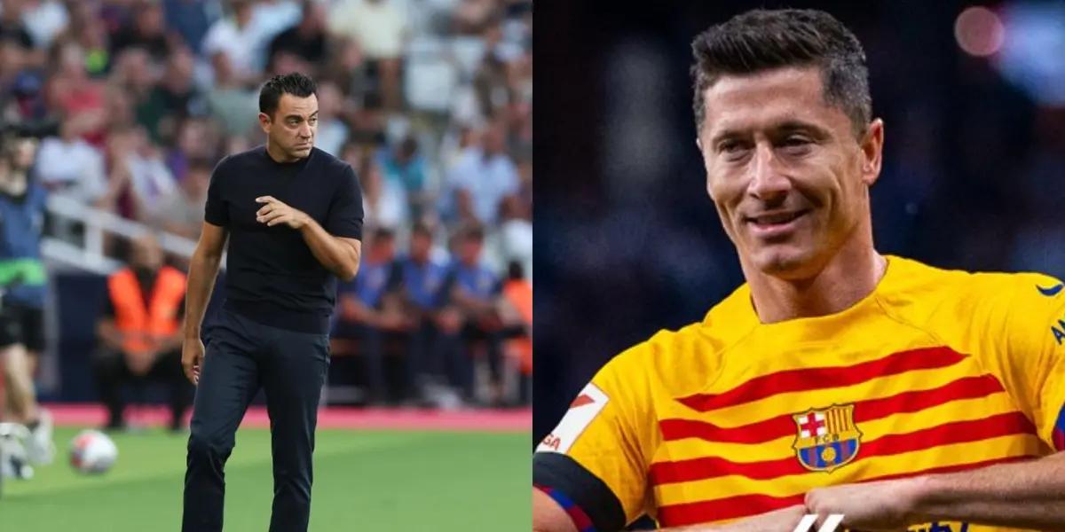 Barcelona and Xavi would go for this player to accompany Lewandowski