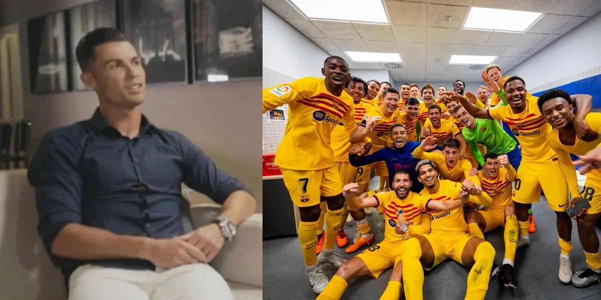 Barcelona became champions of Spain, but Cristiano had something else to worry about.