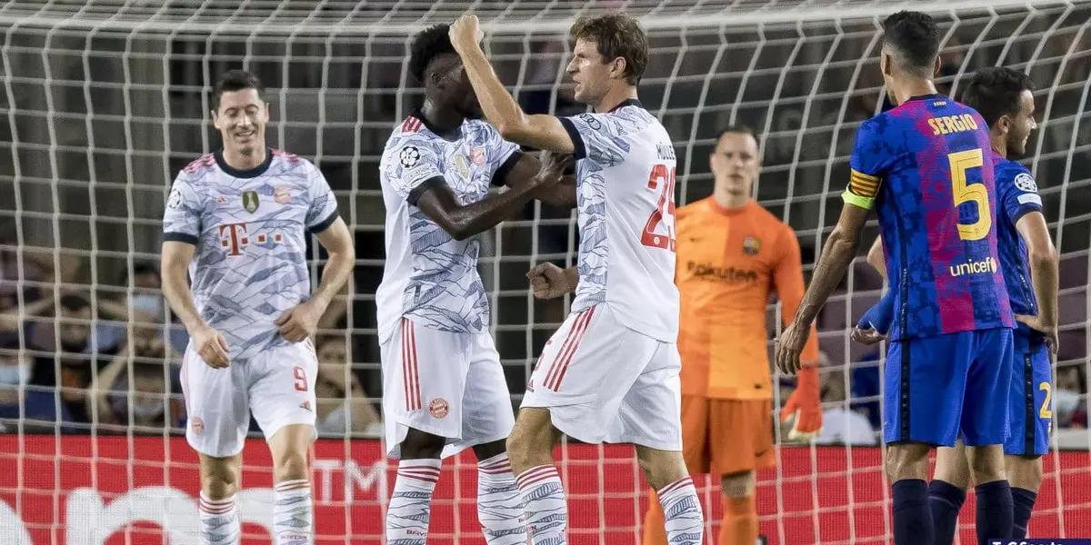 Barcelona had a bitter debut in Group E of the Champions League and was beaten (3-0) against Bayern Munich. Robert Lewandowski scored two goals for the Bavarian side.