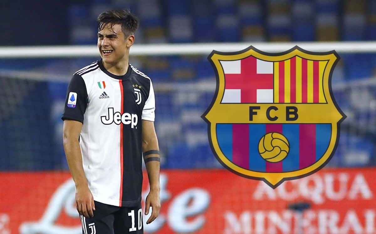 Barcelona is keeping its options open, and show interest in Dybala.