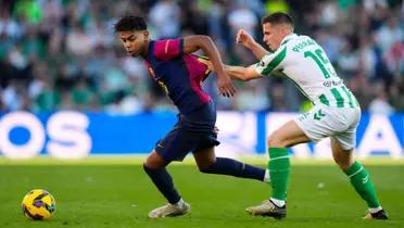 Barcelona's jewel made a great individual play for the goal that put his team on top of the scoreboard.