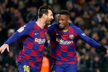 Barcelona's new number 10 Ansu Fati scored in his first match with the famous jersey, better than Lionel Messi who scored in his second game as number 10.