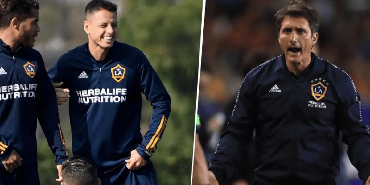 Barros Schelotto believes that Hernandez today is not prepared to be in the starting team of LA Galaxy