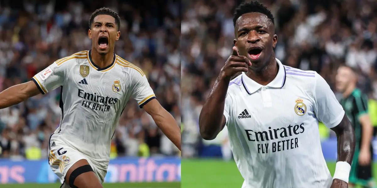 Battle of egos at Real Madrid. Who earns more between Jude Bellingham and Vinicius Jr?