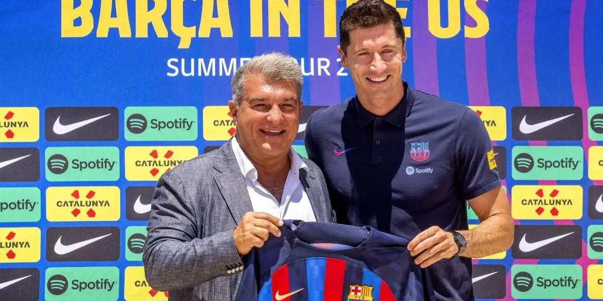 Bayern Munich's dispute with Barcelona after Lewandowski's transfer continues.