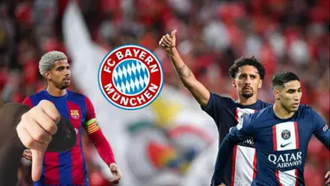 Barcelona refuse to sell Ronald Araujo and Bayern Munich choose plan B from PSG