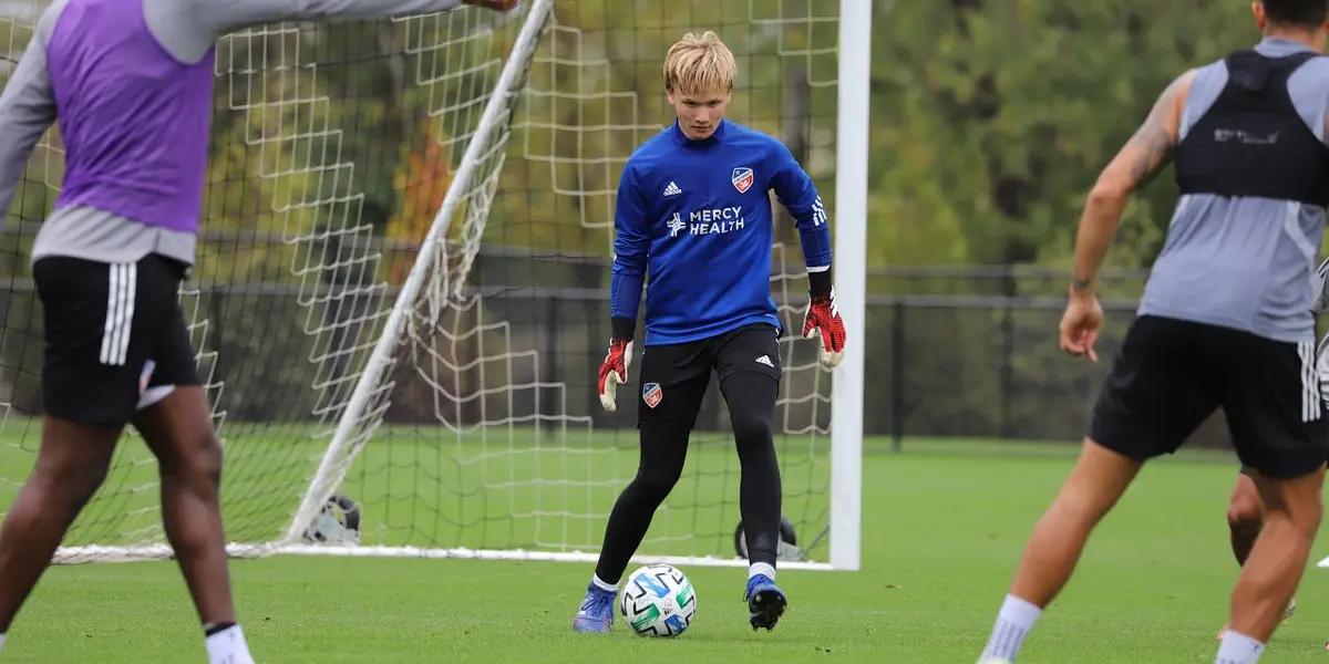 Beckham Sunderland will be the first FC Cincinnati academy player to sign a professional contract with the team.