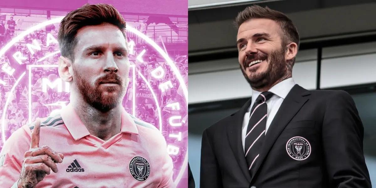 Beckham's incredible gift to Lionel Messi for signing with Inter Miami.