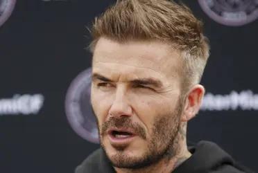 Beckham's son had a glorious moment