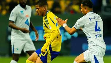 Before the end of the first half, Al Nassr took a 1-0 lead