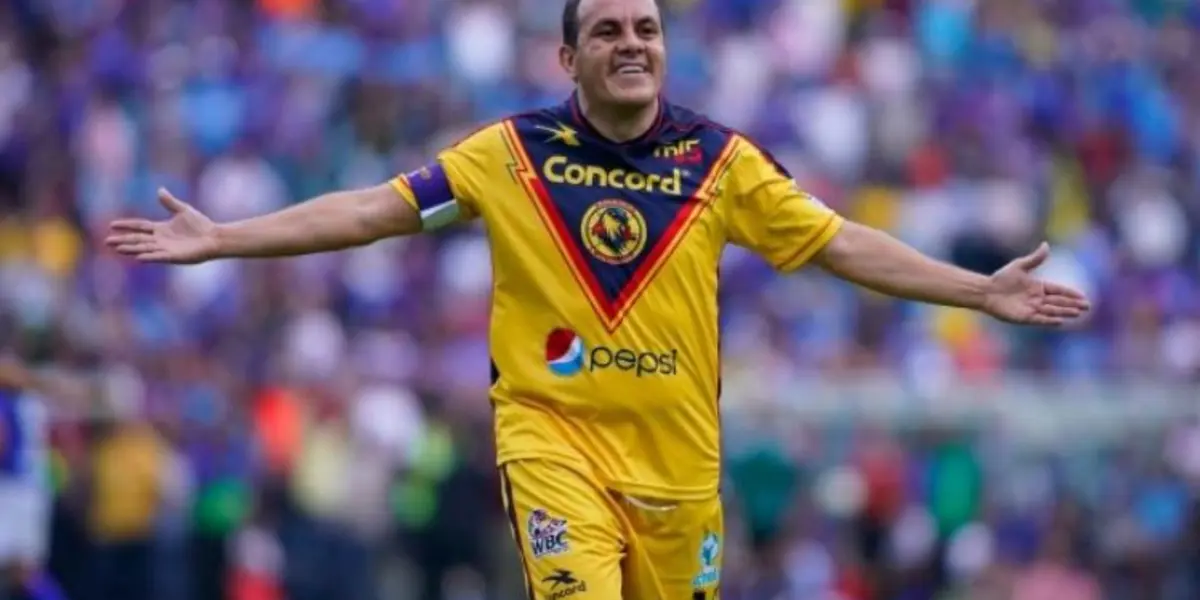 Before the match between Chivas and América, Cuauhtémoc Blanco declared hard against an explayer.