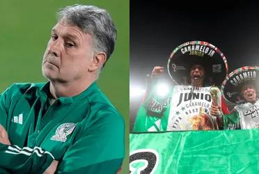 Before the match between Mexico and Poland, Mexican fans booed Gerardo Martino, the Argentinean's reaction caused surprise