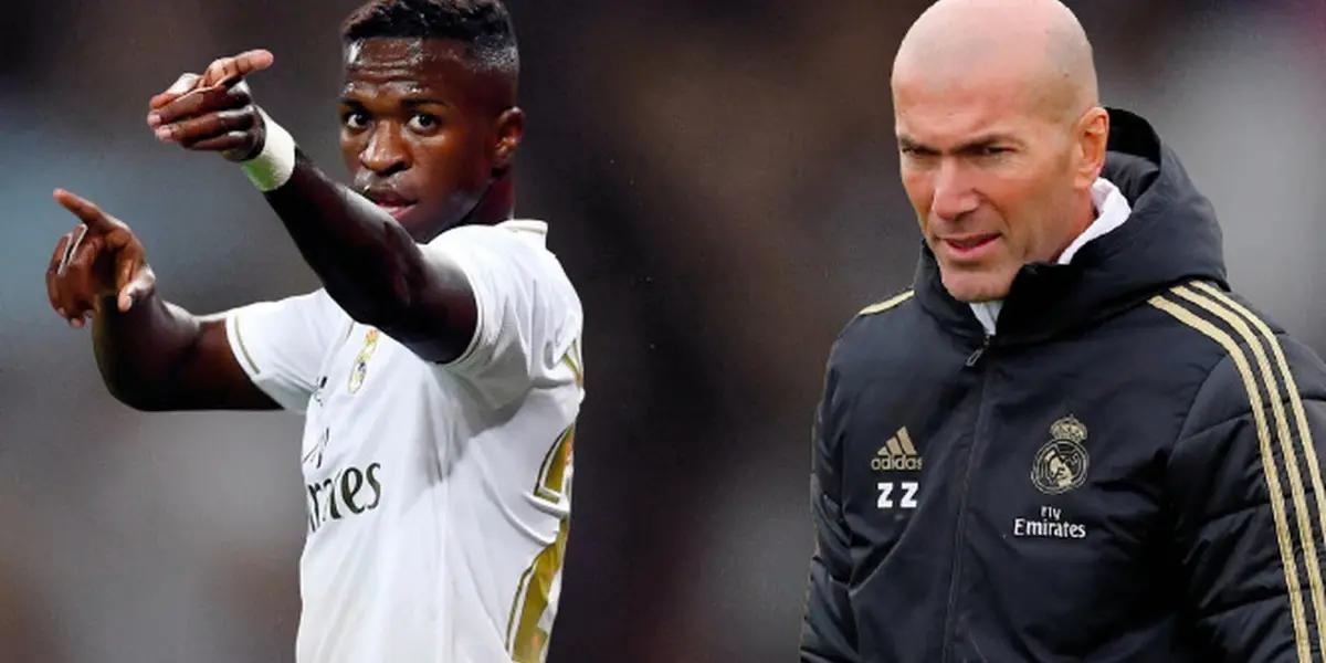 Benzema said to Mendy not to pass the ball to him, Zidane defended what was done by Benzema and that is why Vinicius Jr would have asked to leave Real Madrid.