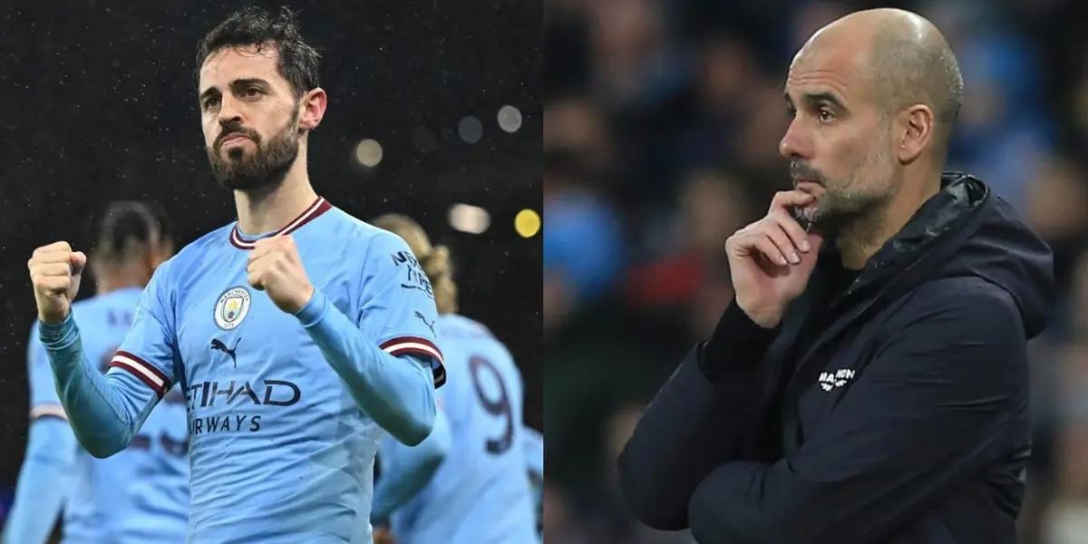 Bernardo Silva offers to play for this club because of Guardiola