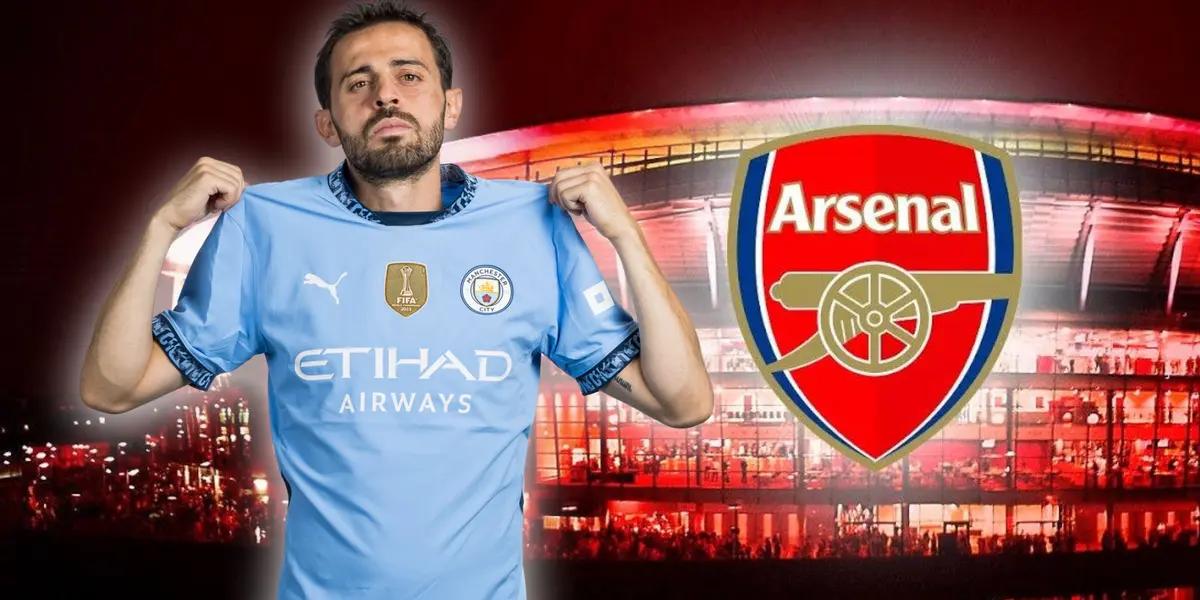 Bernardo Silva. PHOTO: Arsenal Walpaper