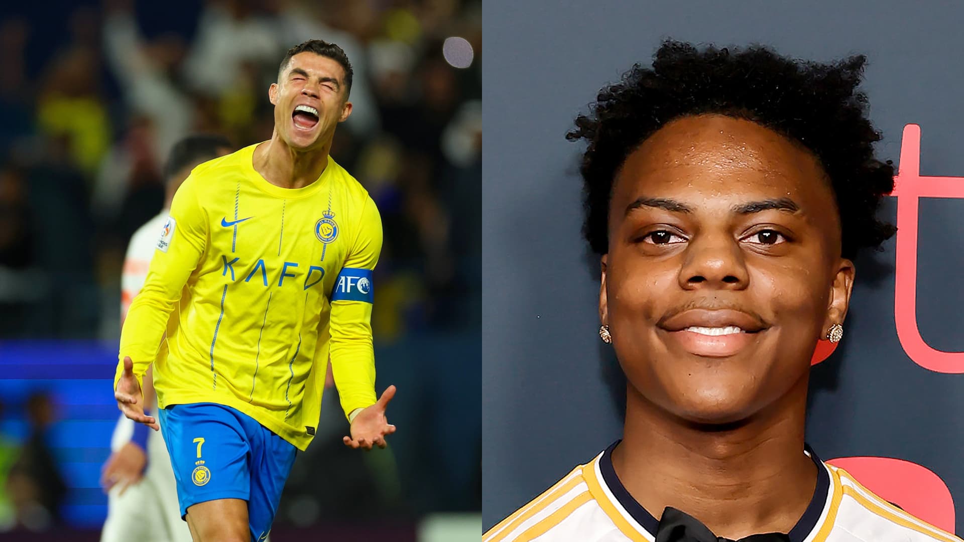 Big Cristiano Ronaldo fan iShowSpeed breaks the internet with wild tackle on a world champion.