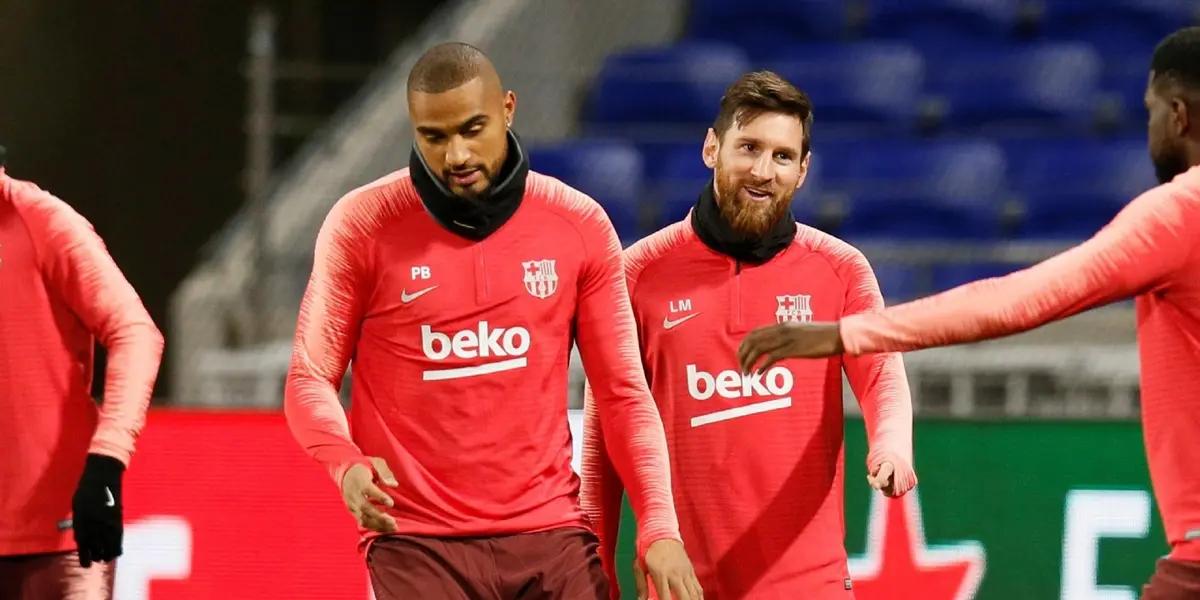 Boateng and Lionel Messi were teammates at FC Barcelona and that's when the Argentine striker did something that affected Boateng and almost stopped playing football