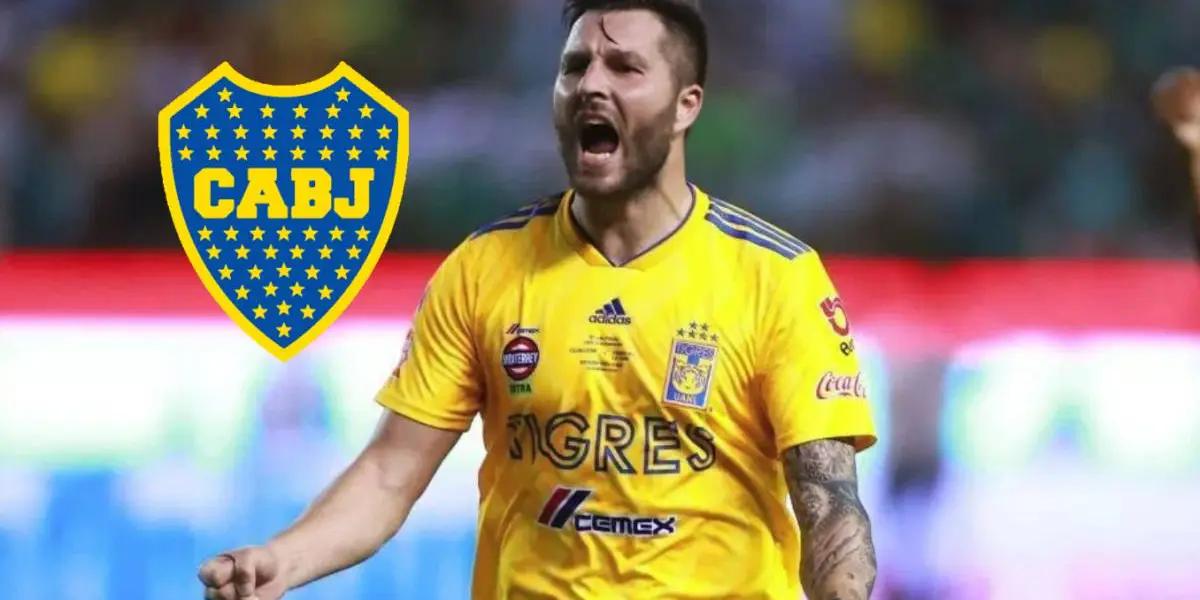 Boca Juniors will look for the French Andre Pierre Gignac again in the next transfer market