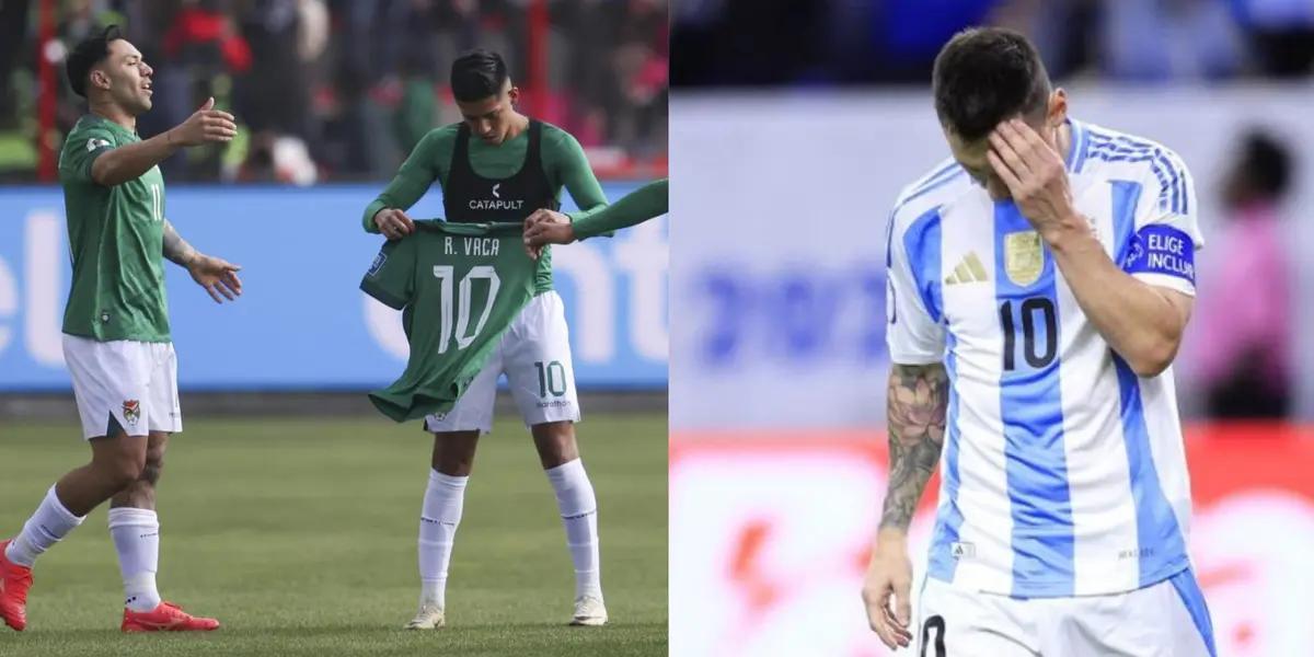 Bolivia vs Argentina Photo: El País, TN