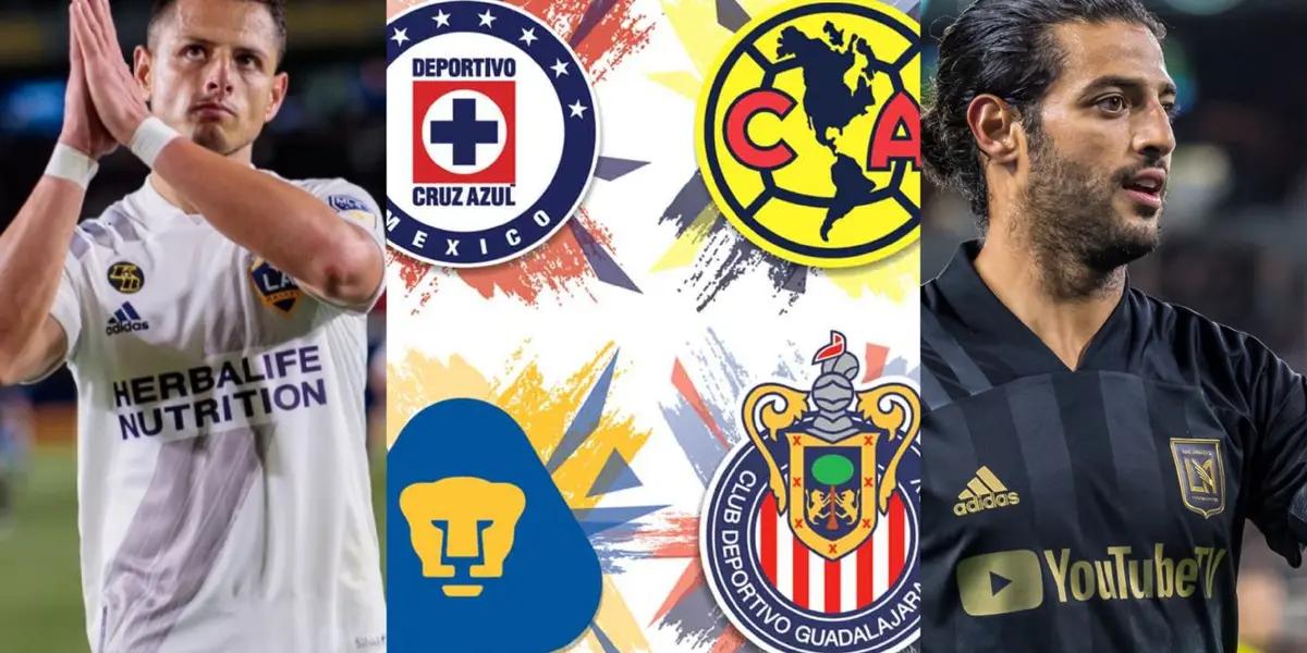 Both Carlos Vela and Javier Hernandez are wanted by the same Liga MX team but only one of the two would arrive.