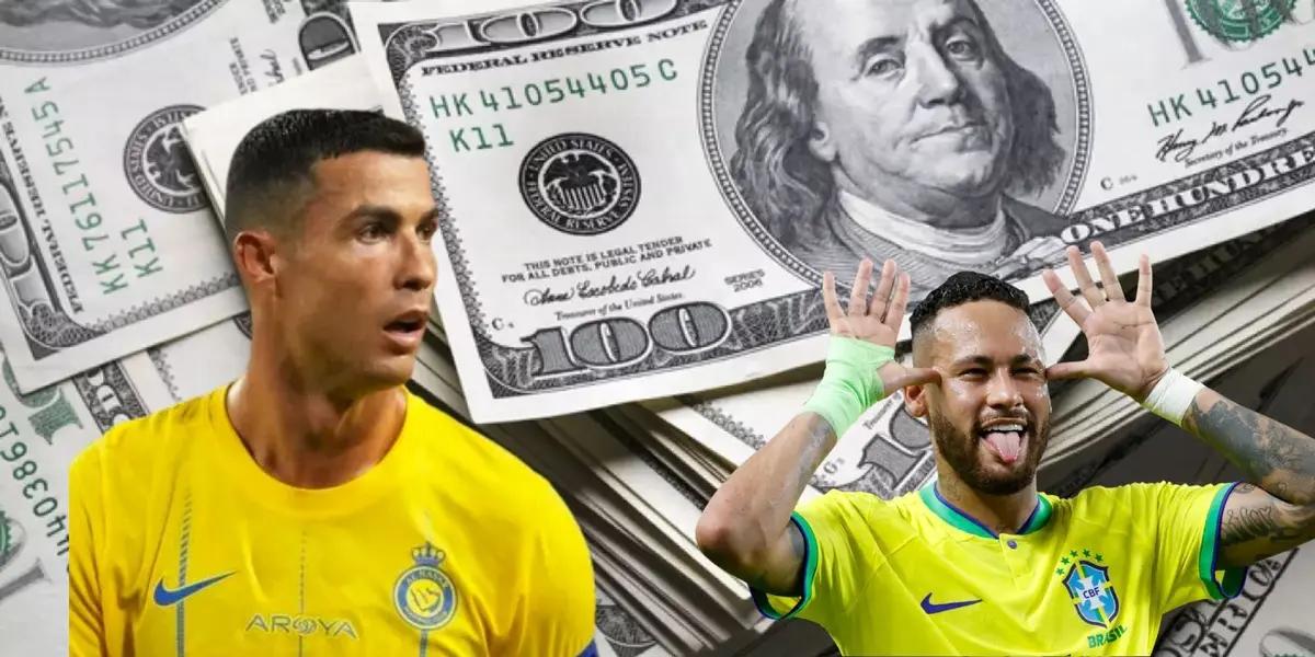 Both players are living like kings, But Neymar's mansion in Saudi Arabia is another thing